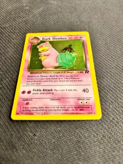 Pokemon TCG Dark Slowbro Team Rocket 12/82 Holo Rare - Image 2