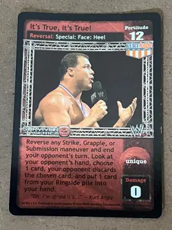 It's True, It's True! - Kurt Angle - WWF/WWE Raw Deal - SS2 UR - Image 1