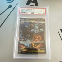 Pokemon Mega Charizard X ex Special Illustration Rare Holo PSA 10 125/094 - Image 1