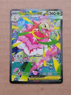 Mega Meganium EX 272/217 Pokemon Ascended Heroes SIR Special Illustration Rare - Image 1