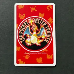 S5709 Abra 8 of Spades Red Charizard Deck Playing Poker Card Pokemon M19 - Image 2