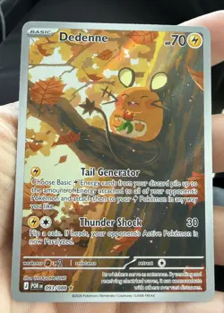 🔥Pokemon TCG-Dedenne-093/088- Perfect Order-Illustration-Holo🔥 - Image 1