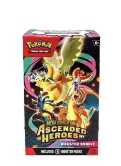 One Pokemon TCG Mega Evolution Ascended Heroes Booster Bundle Sealed IN HAND - Image 3