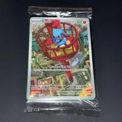 Riolu Pokemon FATCORY SEALED, Mega Evolution, Black Star Promo Rare, MEP010 - Image 1