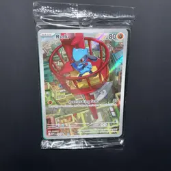 Riolu Pokemon FATCORY SEALED, Mega Evolution, Black Star Promo Rare, MEP010 - Image 2