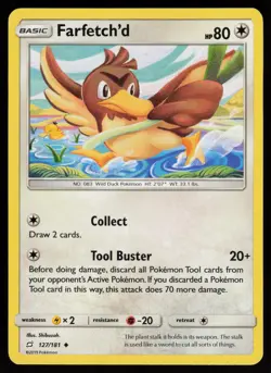 FARFETCH'D 127/181 UNCOMMON TEAM UP POKEMON NM/M - Image 1