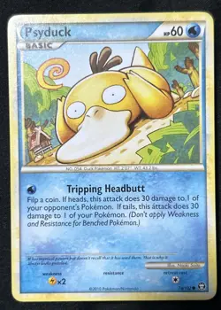 Psyduck 74/102 Regular Common - Triumphant 2010 - Pokemon TCG - Image 1