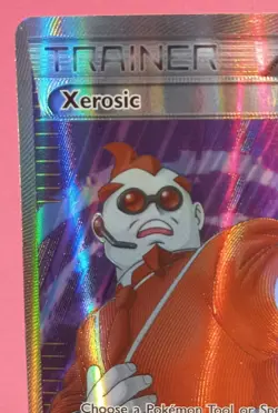 Pokemon TCG Xerosic 119/119 XY Phantom Forces Full Art Ultra Rare Holo LP - Image 4