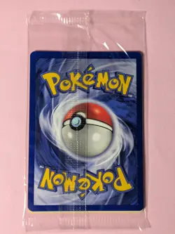 Dragonite Pokemon Sealed WB Gold Stamped 1999 First Movie Black Star Promo - Image 3