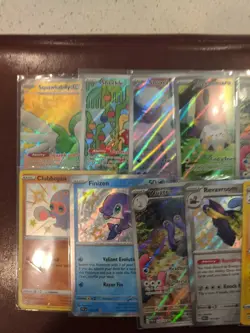 Pokemon Tcg Mixed Lot Shiny Full Art Alakazam Ash Greninja Meowth - Image 4