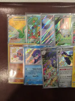 Pokemon Tcg Mixed Lot Shiny Full Art Alakazam Ash Greninja Meowth - Image 5