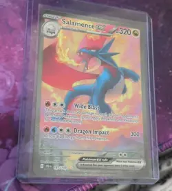 Pokemon TCG Salamence EX 187/159 Journey Together Special Illustration Rare - Image 1