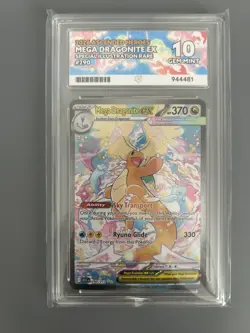 Mega Dragonite 290/217 SIR Gem Mint 10 Ascended Heroes Pokemon Perfect Subgrades - Image 1