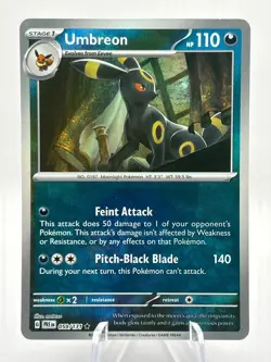 Umbreon (Poke Ball) - Pokemon - SV: Prismatic Evolutions - Rare - 059/131 NM - Image 1