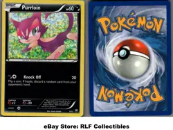 2012 Pokemon, Mcdonalds Promos, #9/12 Purrloin, Holo Promo - Image 1