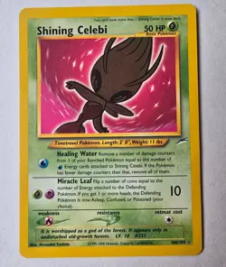 Pokemon Shining Celebi 106/105 Neo Destiny Holo Rare Unlimited - Image 1