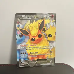 Flareon EX (Full Art) RC28/RC32 Generations: Radiant Collection Pokemon - LP/MP - Image 1