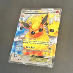 Flareon EX (Full Art) RC28/RC32 Generations: Radiant Collection Pokemon - LP/MP - Image 4
