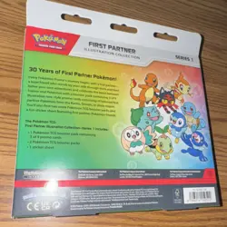 Pokemon TCG First Partner Illustration Collection Series 1 - Image 2