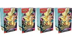 4x Pokemon TCG: Mega Evolution-Ascended Heroes Booster Bundle (6 Packs) - Image 1