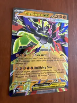 Mega Zygarde EX 47/88 Double Rare Perfect Order Pokemon TCG NM+ - Image 2