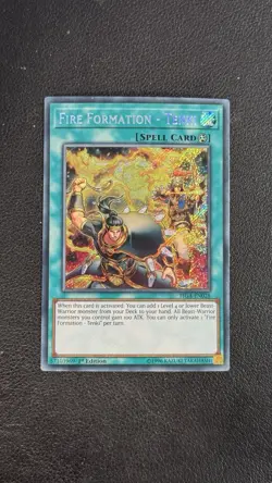Fire Formation - Tenki - FIGA-EN028 - Secret Rare - NM/VLP - Yugioh - Image 1