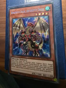 Yu-Gi-Oh! Bewaffneter Drache, der Gerustete Drache, HAC1-DE173, Secret Rare - Image 2