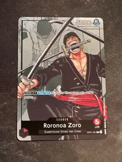 Roronoa Zoro - OP01-001 - Promo - One Piece Card Game - 25th Anniversary N/M - Image 1