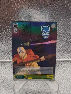 Weiss Schwarz Aang & Zuko Unexpected Cooperation SR Holo Avatar Last Airbender - Image 2