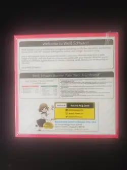 Weiss Schwartz Rent A Girlfriend Sealed Booster Box 8885009406419 - Image 2