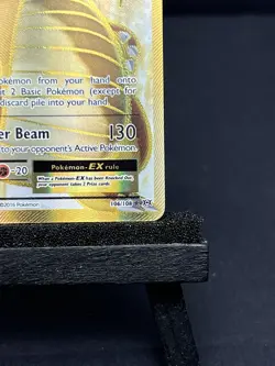 Pokemon Dragonite EX 106/108 XY Evolutions 2016 Full Art Holo Ultra Rare Card - Image 5