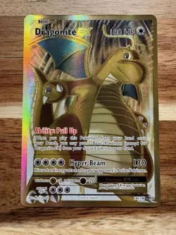 Pokemon Dragonite EX 106/108 XY Evolutions 2016 Full Art Holo Ultra Rare Card - Image 1