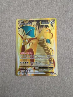 Pokemon TCG Dragonite EX Evolutions Holo Full Art Ultra Rare Card 106/108 NM - Image 1