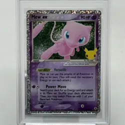 2021 Pokemon Celebrations Mew ex 88/92 Holo Classic Collection PSA 9 - Image 3