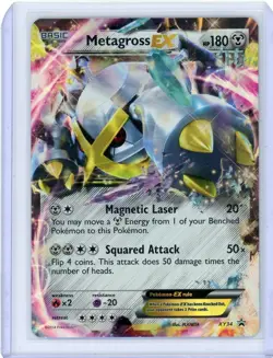 Pokemon Card - Metagross EX - XY34 - XY Black Star Promo - 2014 - Image 1