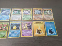 Pokemon TCG Vintage 1st Edition Lot Of 12 Cards Mostly LP-MP See Description - Image 3
