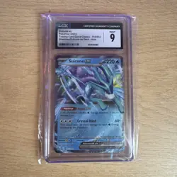 CGC 9 Suicune Ex 10/34 Classic Cosmo Holo Pokemon Card 2023 - Image 1