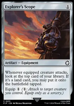 Explorer's Scope - Non-Foil - Fallout - 231 | MTG Card - Image 3