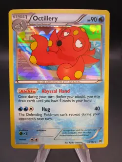 Pokemon TCG Octillery Holo Rare Card Breakthrough 33/162 - Legendsonmain - Image 1
