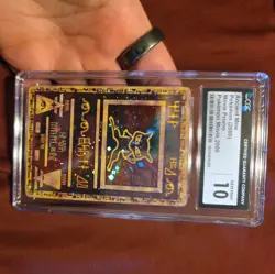 CGC 10 Ancient Mew 2000 Pokemon game movie promo- english- GEM MINT card - Image 1