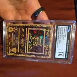 CGC 10 Ancient Mew 2000 Pokemon game movie promo- english- GEM MINT card - Image 2