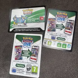 100 POKEMON TCG CODE CARDS - Image 2