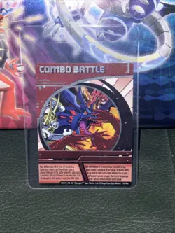 Bakugan Series 4 - 30/48C Red Ability Card - Combo Battle - Image 1