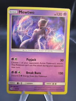 Pokemon Mewtwo TCG Detective Pikachu Holo Card 12/18 Lot of 4 - Legendsonmain - Image 1