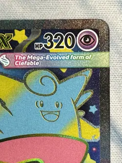 Mega Clefable ex 103/088 Full Art Ultra Rare Me03 Perfect Order Pokemon Card NM+ - Image 4