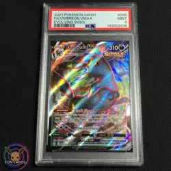 Umbreon VMAX HOLO RARE 095/203 (PSA 9 MINT) Evolving Skies Pokemon Cards - Image 1