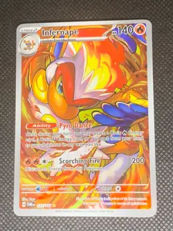 Infernape 173/167 - Twilight Masquerade Pokemon Card - LP - Image 1