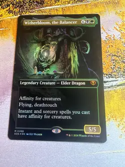 Witherbloom, the Balancer - Foil Extended Art SOS NM MTG - Image 4
