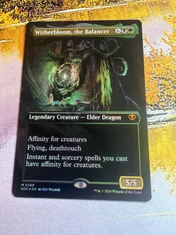 Witherbloom, the Balancer - Foil Extended Art SOS NM MTG - Image 5
