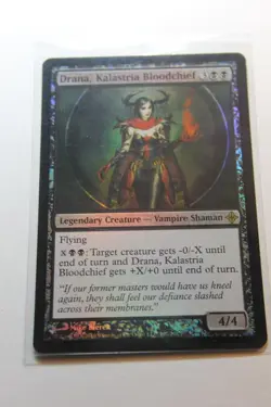 MTG Drana Kalastria Bloodchief x1-Foil -Rise of the Eldrazi-Lightly Played - Image 1